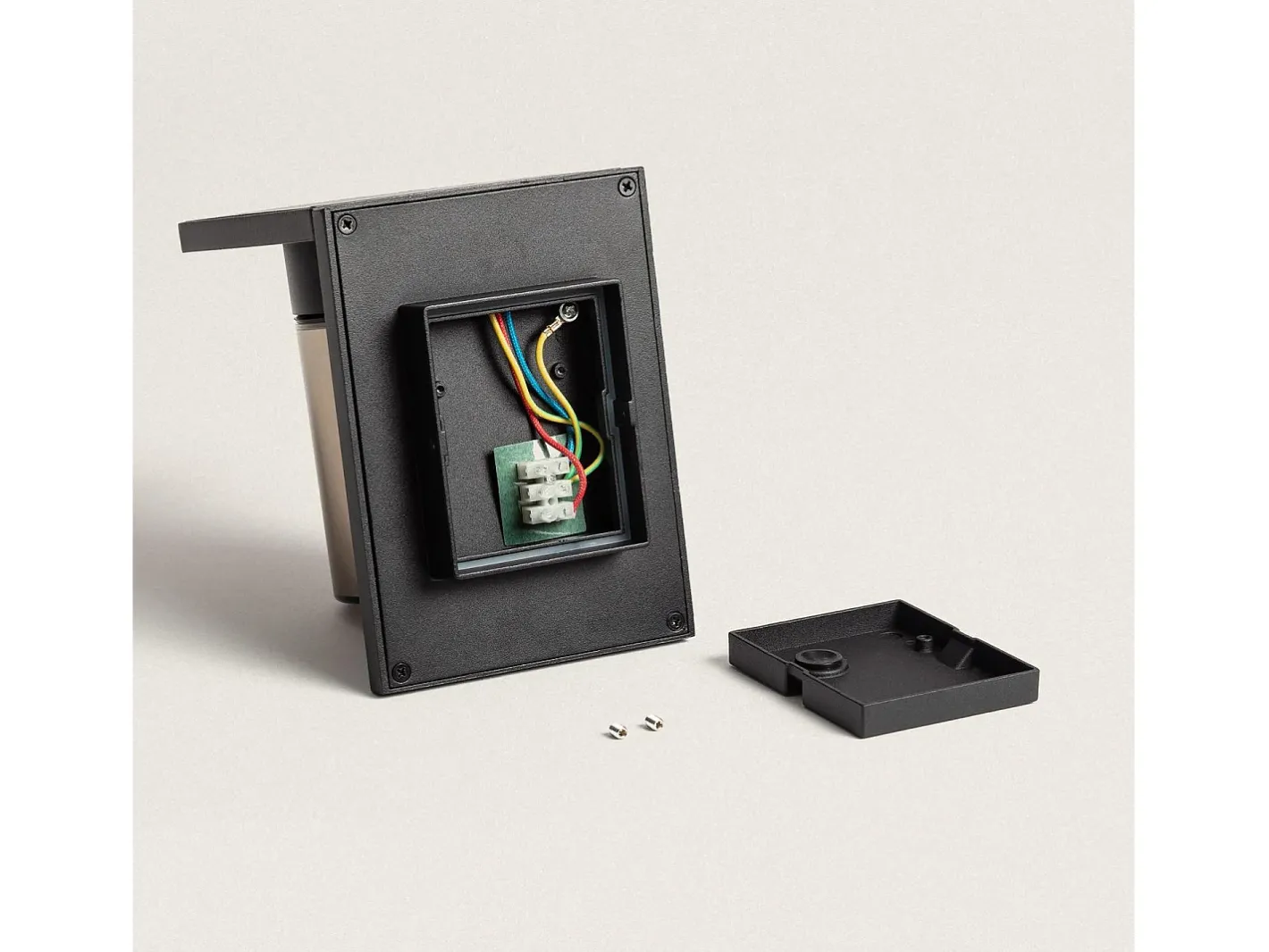 Ledkia Aplique de Pared Exterior Aluminio Melba Negro Best