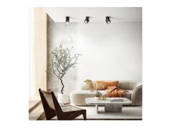 Plafón-Aplique de pared LED cuadrado orientable CONNECT 1xGu10 Perenz Blanco