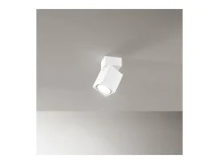 Plafón-Aplique de pared LED cuadrado orientable CONNECT 1xGu10 Perenz Blanco