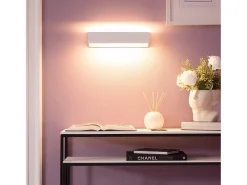 Ledkia Aplique Para Pared-Aplique de Pared LED 10W de Aluminio Temis 3000K Cálido Blanco