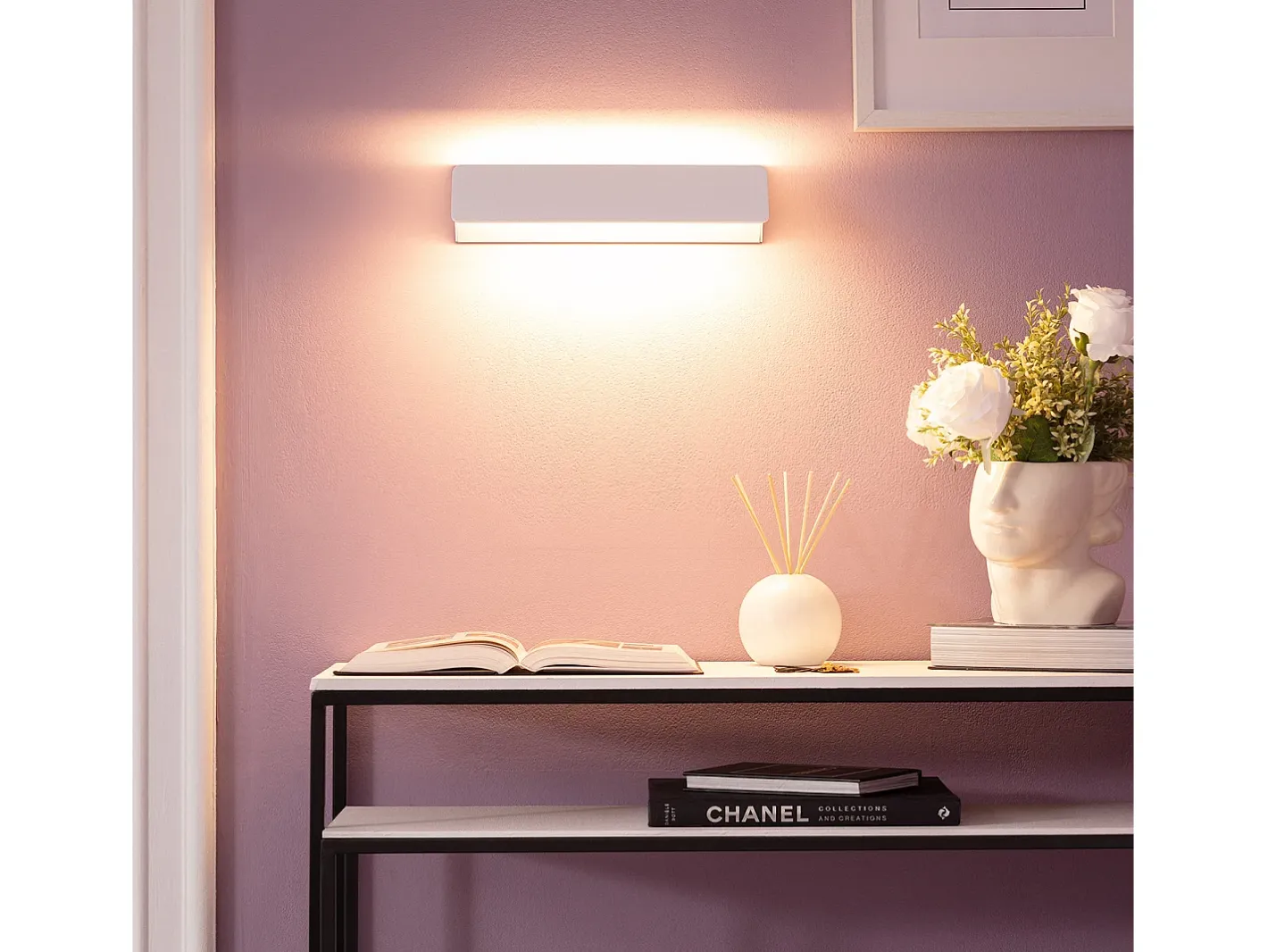 Ledkia Aplique Para Pared-Aplique de Pared LED 10W de Aluminio Temis 3000K Cálido Blanco