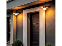 Clearance Ledkia Aplique de Pared LED 6W Exterior Aluminio Kaepp Negro