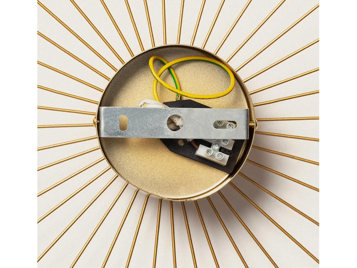 Ledkia Aplique de Pared Metal Dharma Dorado Multicolor Sale