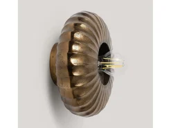 Hot Ledkia Aplique de Pared Metal Ronith ILUZZIA Dorado