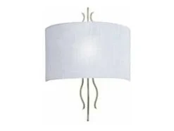 Aplique de pared modelo Dalia acabado cuero 43 cm(alto) 26.5 cm(ancho) 13 cm(largo) Amarillo