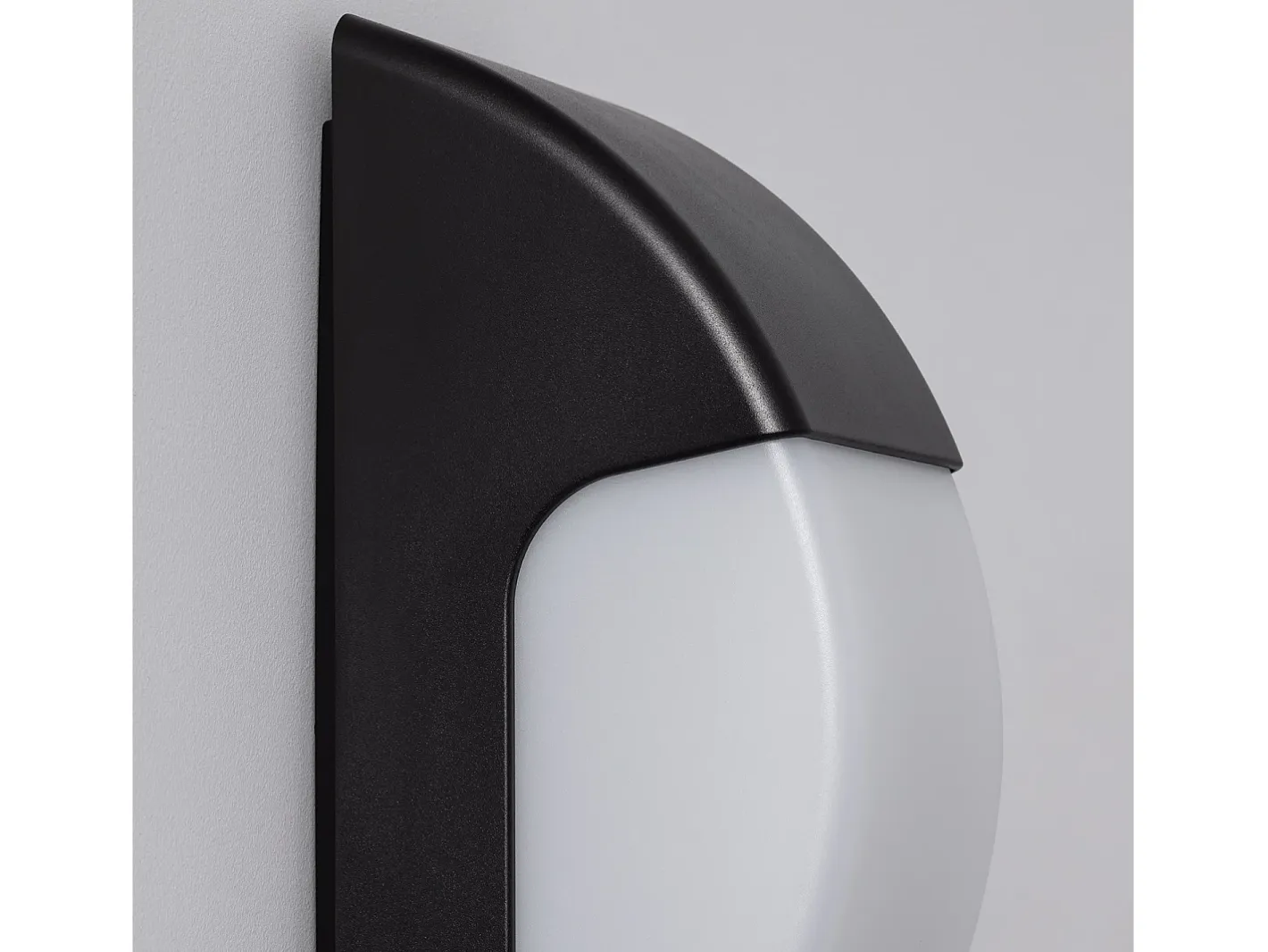 Ledkia Iluminación Exterior-Aplique de Pared para Exterior Titus Negro