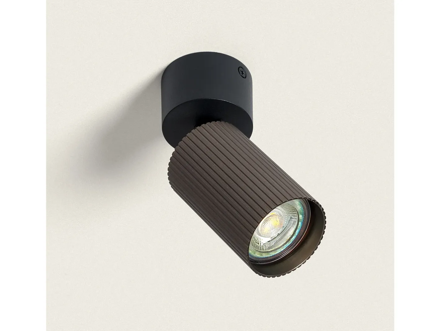 Sale Ledkia Aplique de Techo Aluminio Aritz 1 Foco Bronce