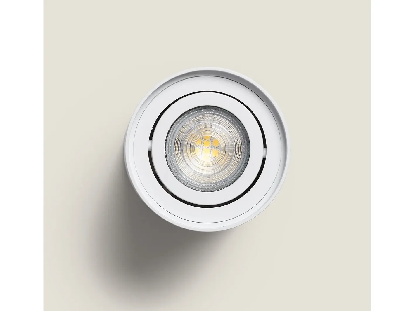 Ledkia Aplique de Techo Aluminio Cuarzo Blanco Sale