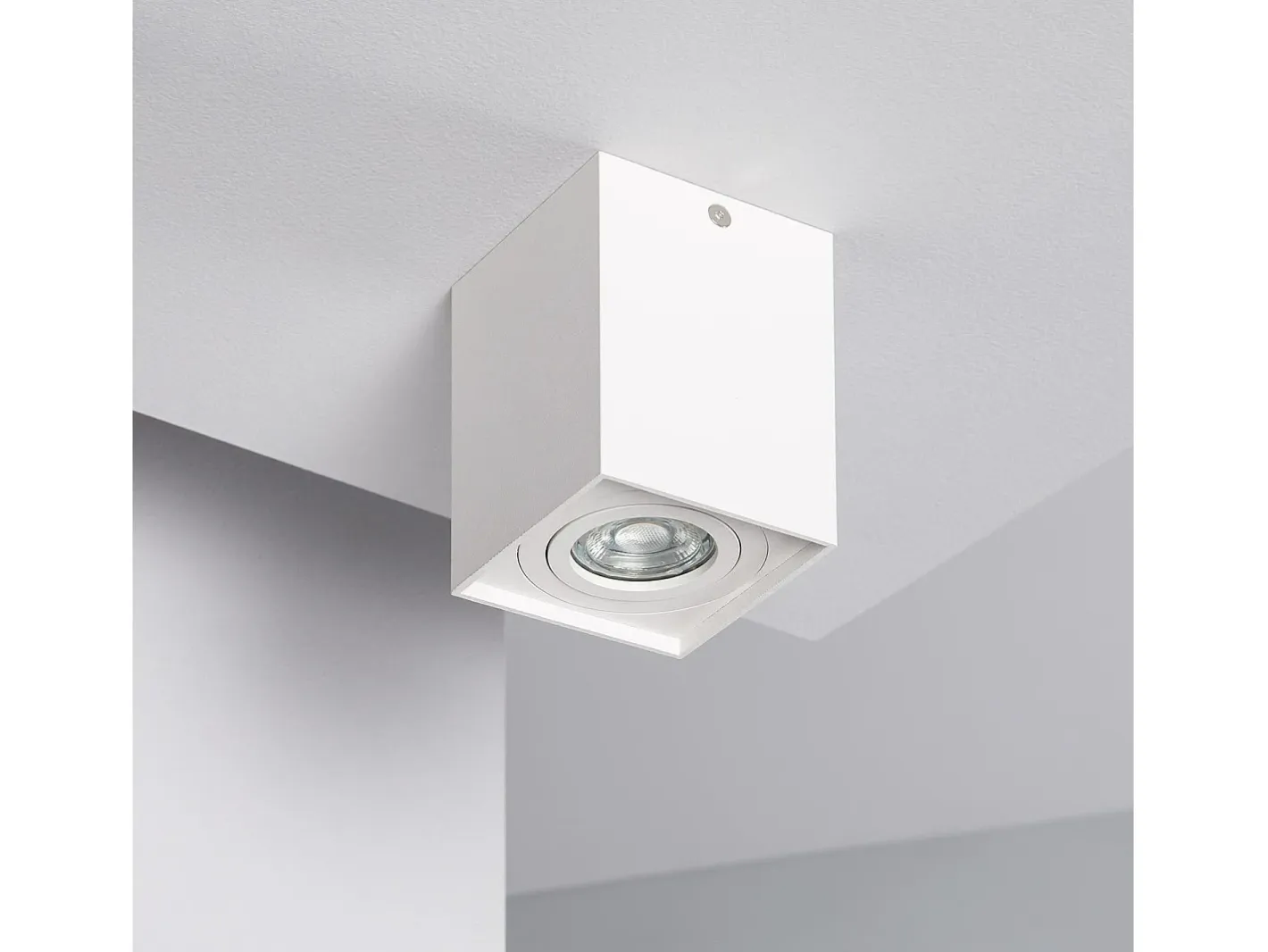 Ledkia Aplique de Techo Aluminio Jaspe Blanco Online