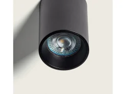 Ledkia Plafón-Aplique de Techo Circular Traxim M Negro