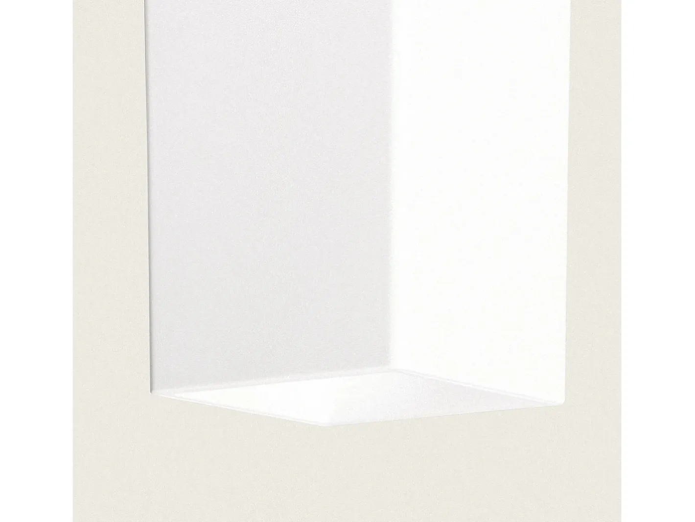 New Ledkia Aplique de Techo Cuadrado Traxim S Blanco