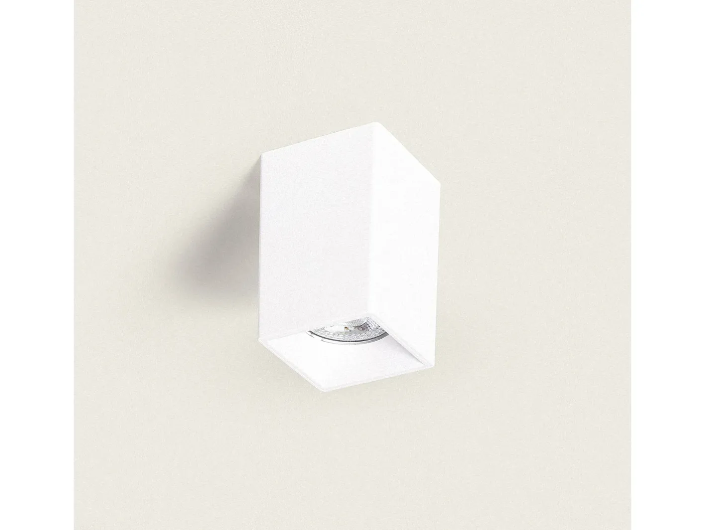 New Ledkia Aplique de Techo Cuadrado Traxim S Blanco