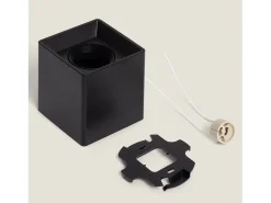 Clearance Ledkia Aplique de Techo Cuadrado Space Negro