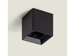 Clearance Ledkia Aplique de Techo Cuadrado Space Negro