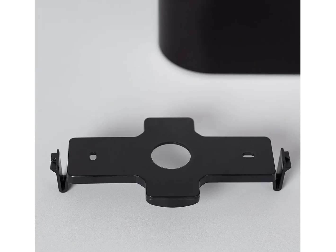 Ledkia Plafón-Aplique de Techo Doble con Bombilla GU10 Space 2700K Blanco Cálido Negro