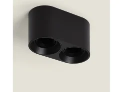 New Ledkia Aplique de Techo Doble Space Negro