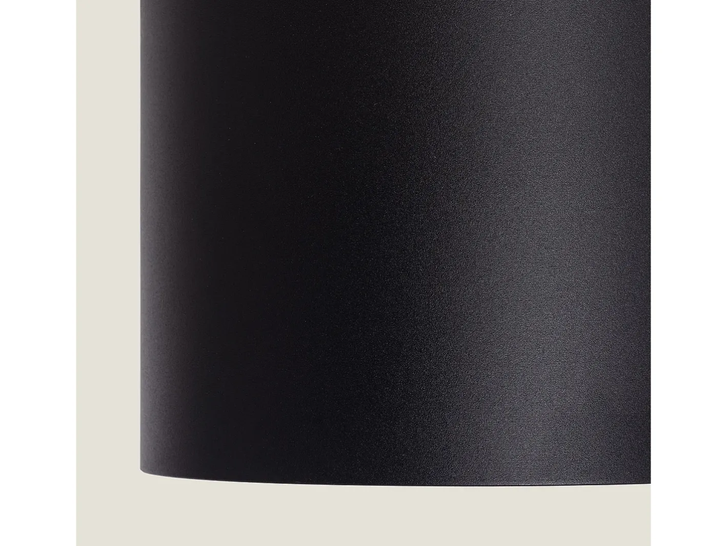 Ledkia Plafón-Aplique de Techo LED 30W Aluminio Syrah Seleccionable (Cálido-Neutro) 2700K - 3300K - 4000K Negro