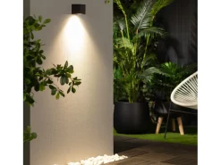 Best Ledkia Aplique Exterior de Pared Miseno Negro