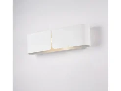 Aplique Hug con difusor cortado a láser en hierro lacado 2 luces .45 P.10 BL316-AP2-BCO Blanco Clearance