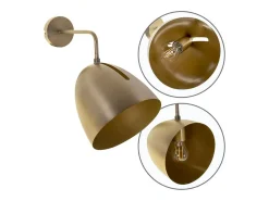 Online Aplique Inoi Lumit 28W de pared bronce Ø20x32 cm Marru00f3n
