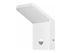 Aplique LED de pared IP54 9W con sensor 2200K/2700K/3000K con sensor crepuscular y de presencia Negro