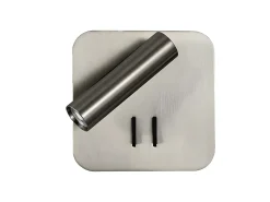 New AKUNADECOR Aplique Led Modelo Manet Cuadrado Color Niquel Plateado