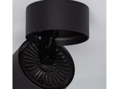 Online Ledkia Aplique LED 30W de Aluminio Circular New Onuba 2700K Blanco Cálido Negro