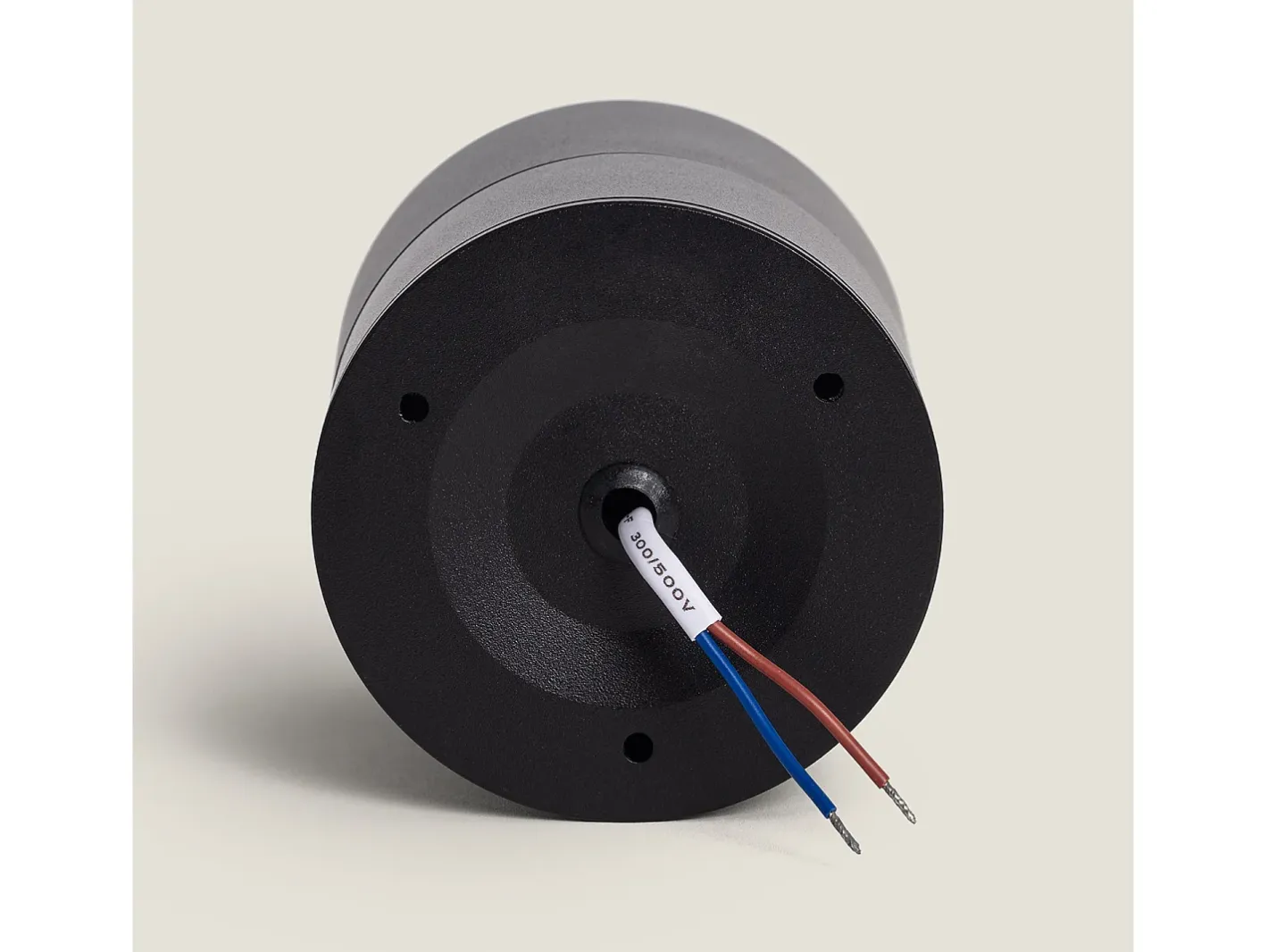 Ledkia Plafón-Aplique LED 15W de Aluminio Circular New Onuba 4000K Blanco Neutro Negro