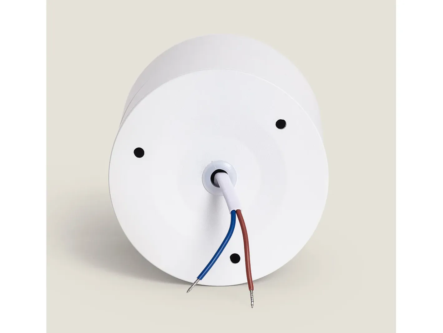 Ledkia Plafón-Aplique LED 15W de Aluminio Circular New Onuba 2700K Cálido Blanco