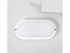 Ledkia Aplique LED 25W Oval IP65 White 6500K Frío Blanco Clearance