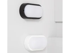 Ledkia Aplique LED 25W Oval IP65 White 6500K Frío Blanco Clearance