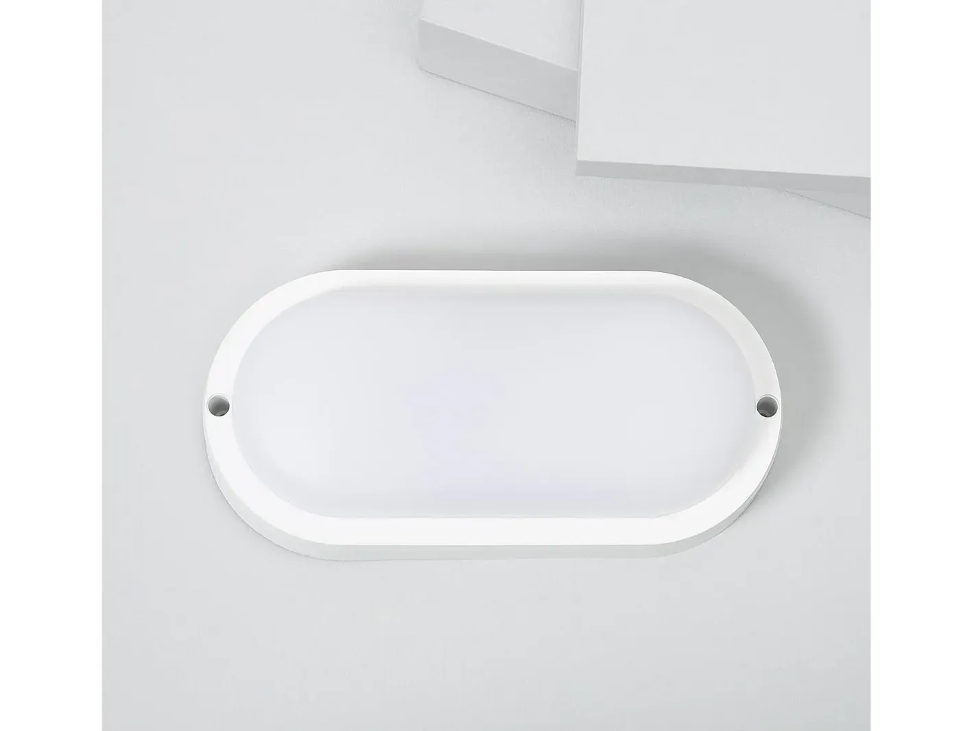 Ledkia Aplique LED 25W Oval IP65 White 6500K Frío Blanco Clearance