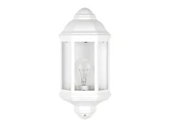 AKUNADECOR Iluminación Exterior-Aplique Para Jardin En Aluminio Modelo Shaula Ip 44, Blanco