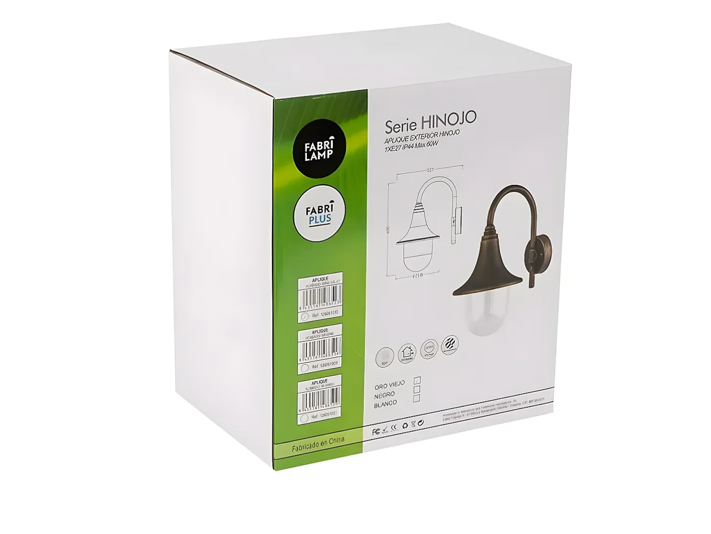 Best AKUNADECOR Aplique Para Terraza O Jardin Hinojo Ip44, Negro