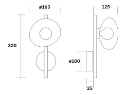Ledkia Aplique Pared Aluminio Hassi Verde Online