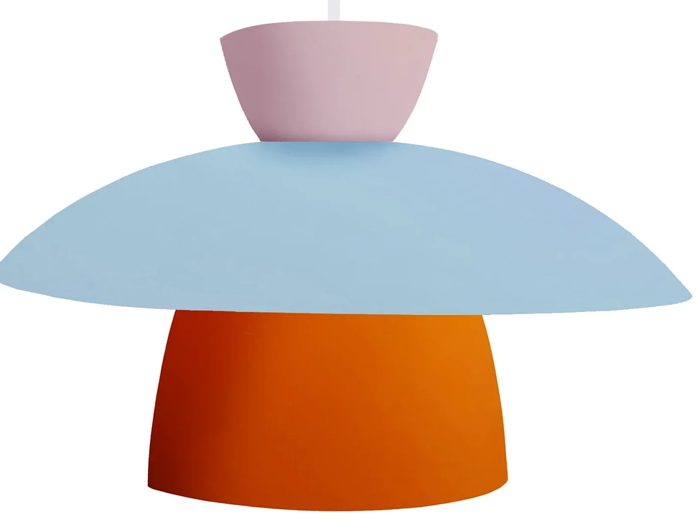 TOSEL Aplique ,madera,,A30xD24xP27,5cm Naranja