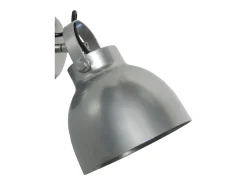 TOSEL Aplique ,metal,Aluminio ,A13xD 18xP15cm Plateado
