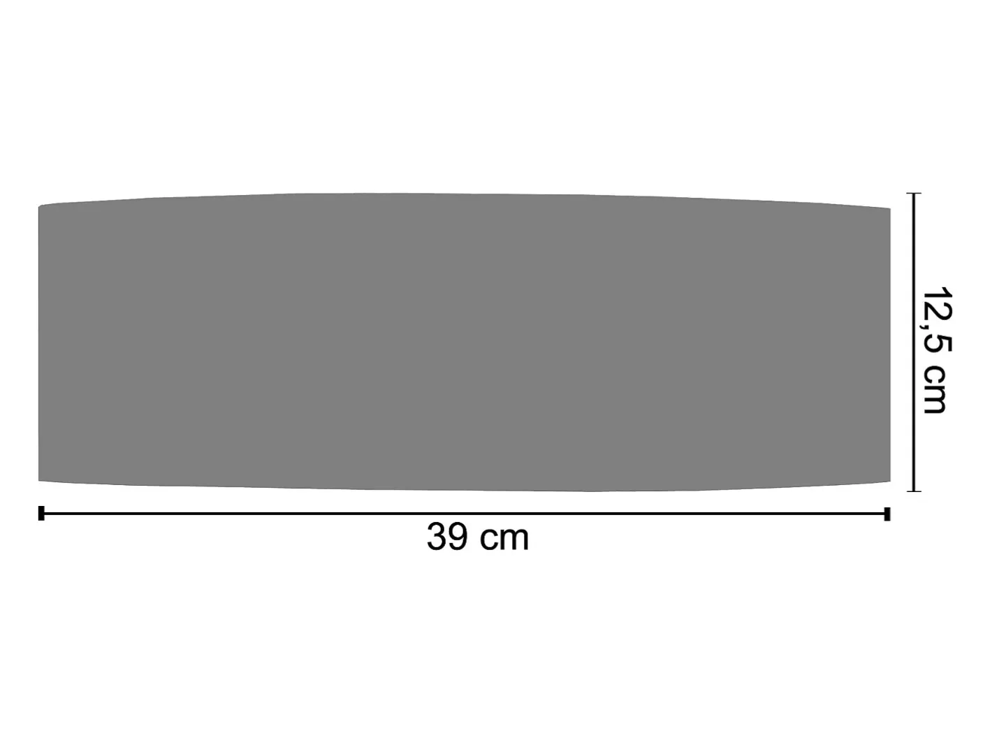 TOSEL Aplique Para Pared-Aplique ,metal,Aluminio ,P12,5xD39x D39cm Plateado