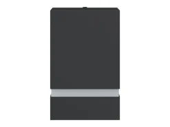 Aplique Para Pared-Apliques de exterior 2 unidades acero inoxidable ES506137 Negro