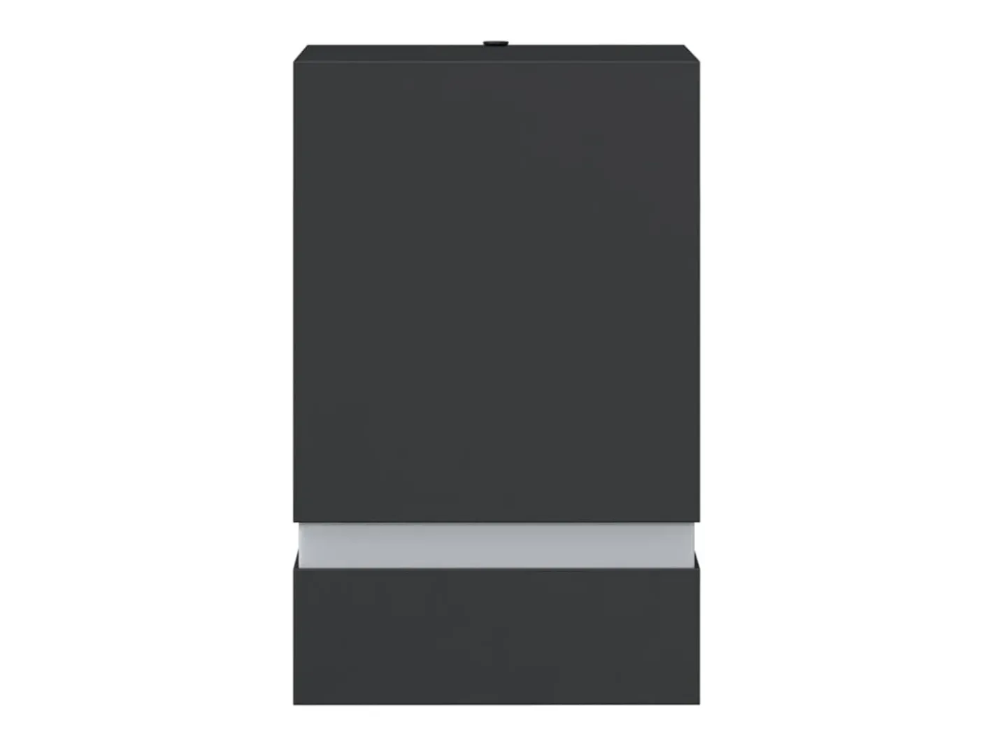 Aplique Para Pared-Apliques de exterior 2 unidades acero inoxidable ES506137 Negro
