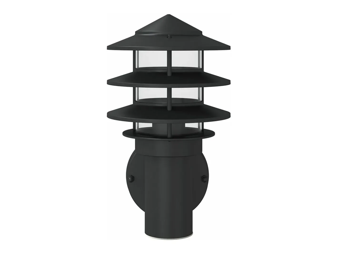 Apliques de exterior 2 unidades acero inoxidable ES150372 Negro Clearance