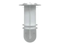 Apliques de exterior con sensor 2 unidades acero inoxidable ES968466 Plateado
