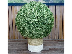 MCW Planta Artificial-Arbusto artificial -L77, Blanco