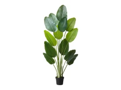 Best Ave del Paraíso Artificial SucceBuy, 1,8 m, Planta Artificial Tropical en Maceta, Falso Árbol Tropical, Planta Falsa Hojas Polietileno para Salón Verde