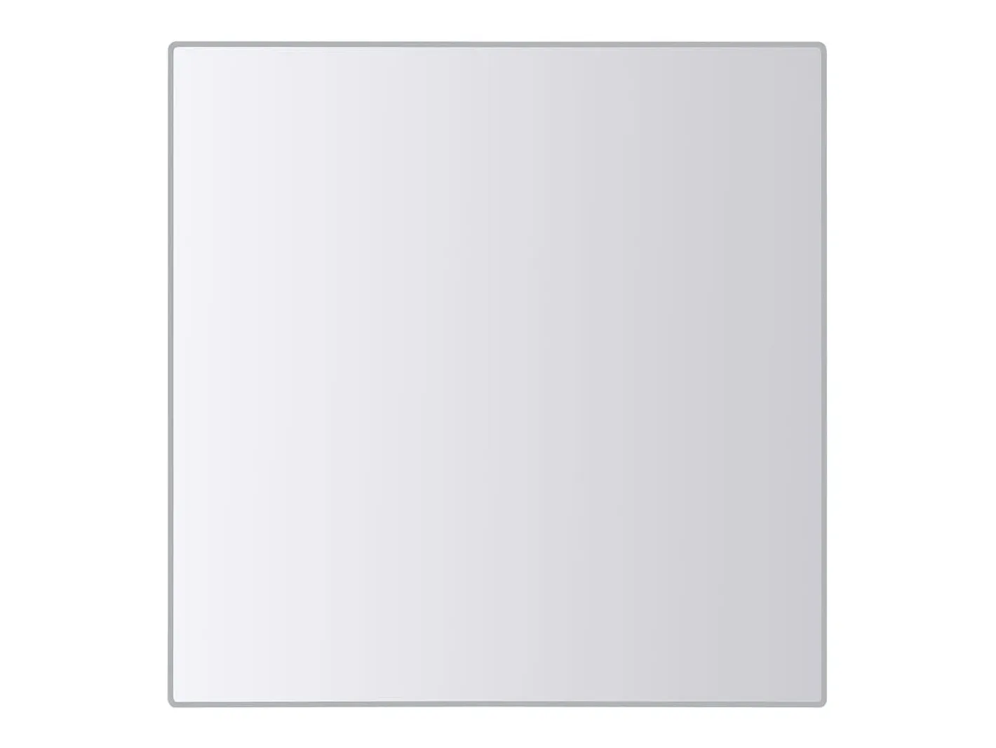 Espejo-Azulejos de espejo 48 piezas Vidrio cuadrado Plateado