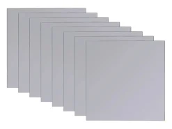 Sale Azulejos de espejo sin marco 16 piezas 20,5 cm Plateado