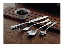 Amefa Cubierto-Baguette 2.5 - Cubertería 24 piezas Plateado
