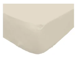 Soleil d'ocre Bajera ajustable de algodón 160x200 cm PERCALE crudo Beige Outlet