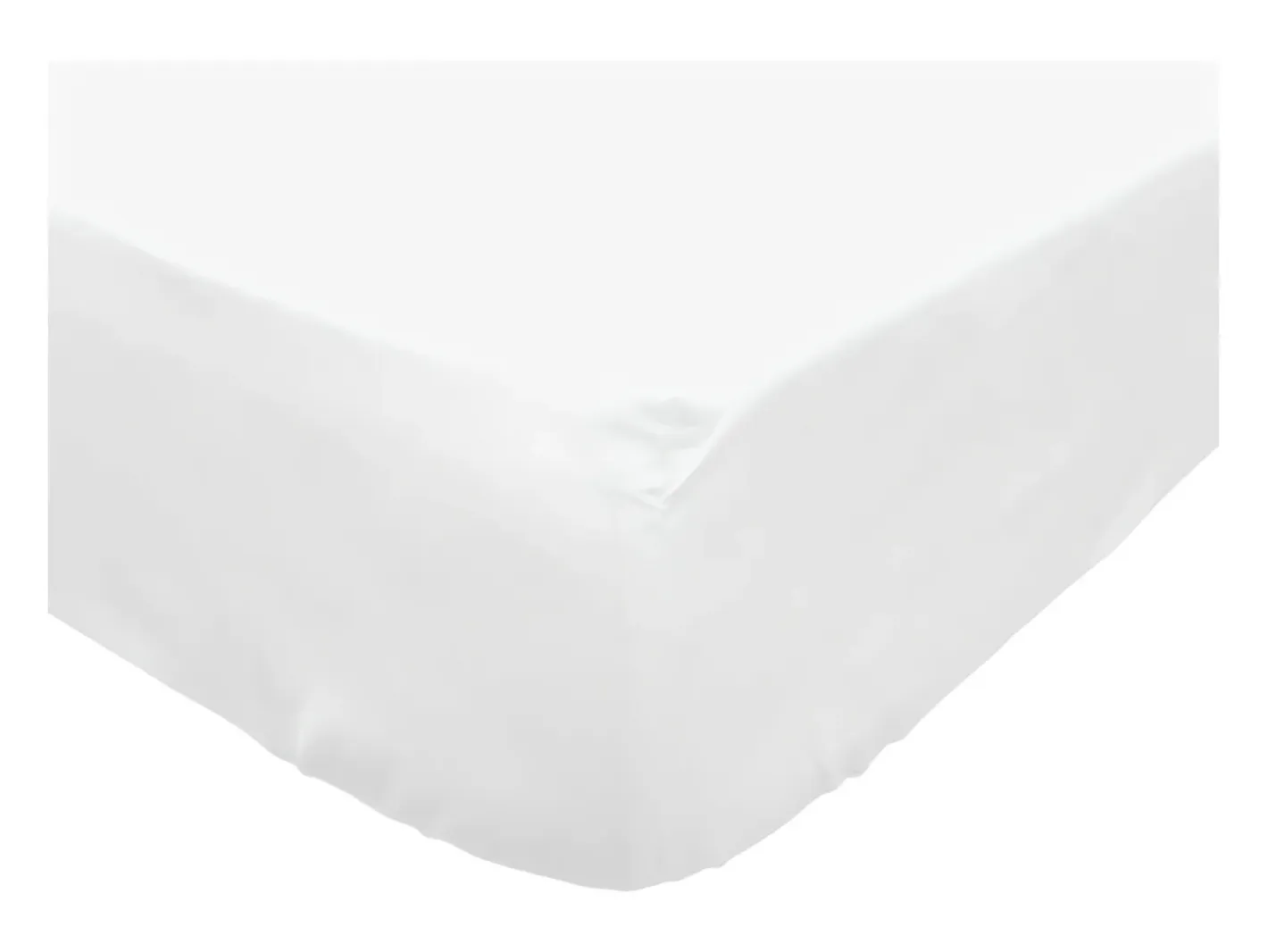 Soleil d'ocre Bajera ajustable de algodón 160x200 cm PERCALE Blanco Best