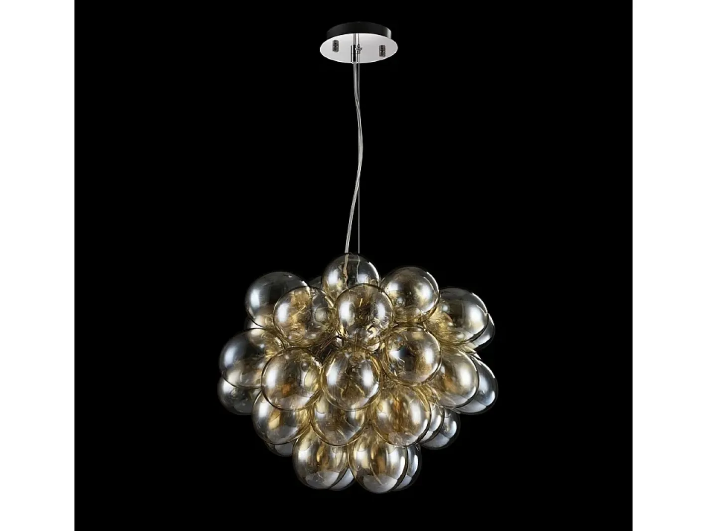 Maytoni Balbo Lámpara Colgante de Techo Níquel, 8 Luces, G9 Gris Discount
